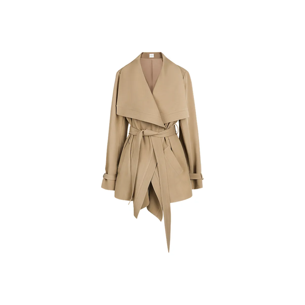 GRAYISMOON Хаки Женская тренч-куртка