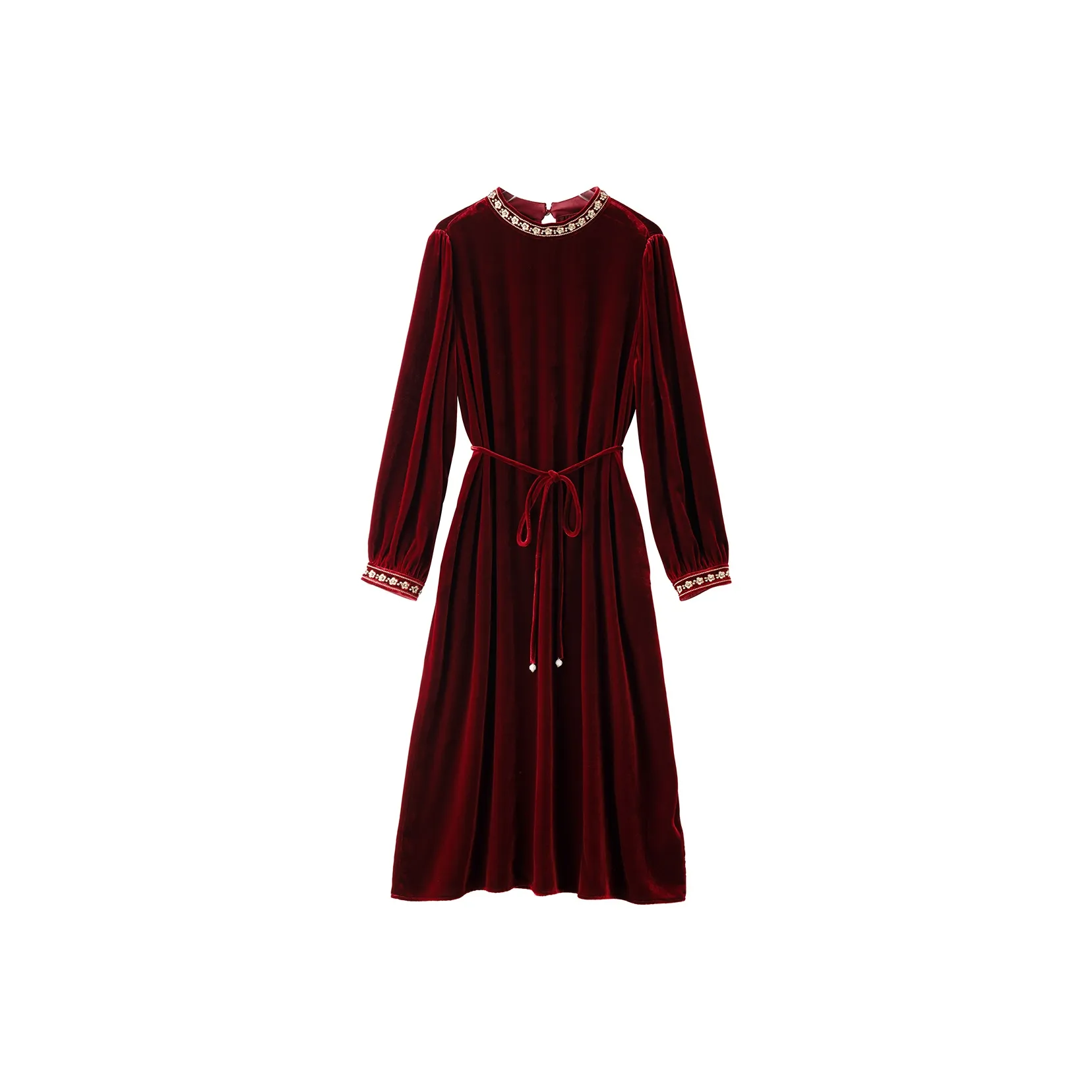 To The West Длинное Платье с Длинными Рукавами Женское