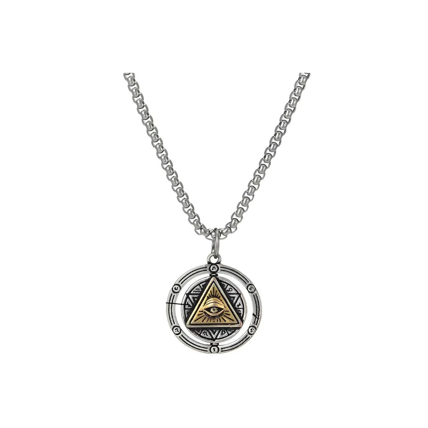 Fang'an Frieren Титановые стальные ожерелья мужские