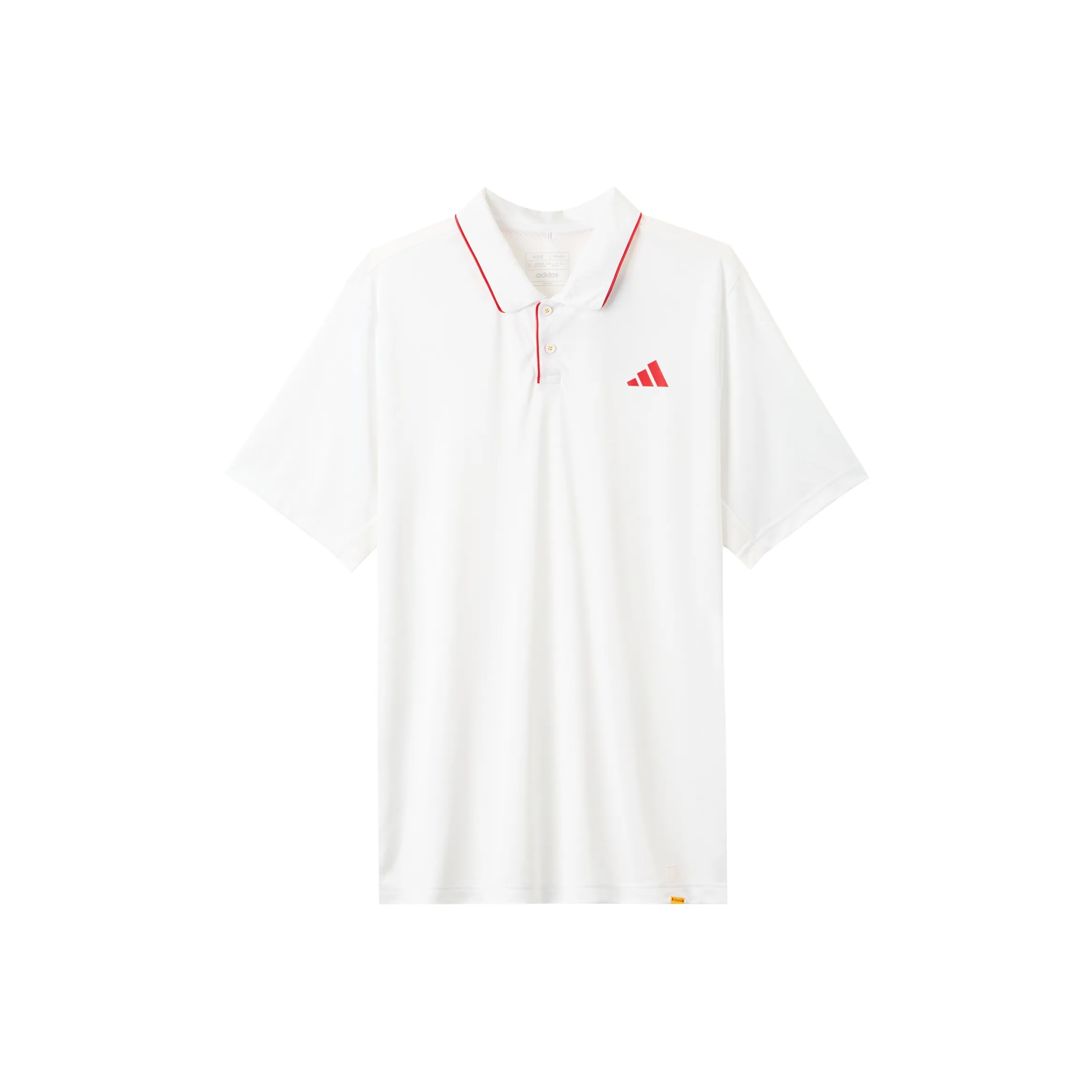 Adidas Chinese Tennis Team Olympic Series Polo Shirts Men White