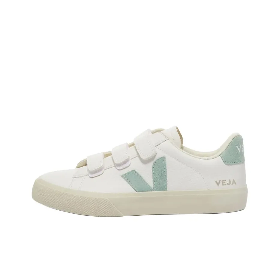 VEJA Skateboard Shoes Unisex Low Top White/Green