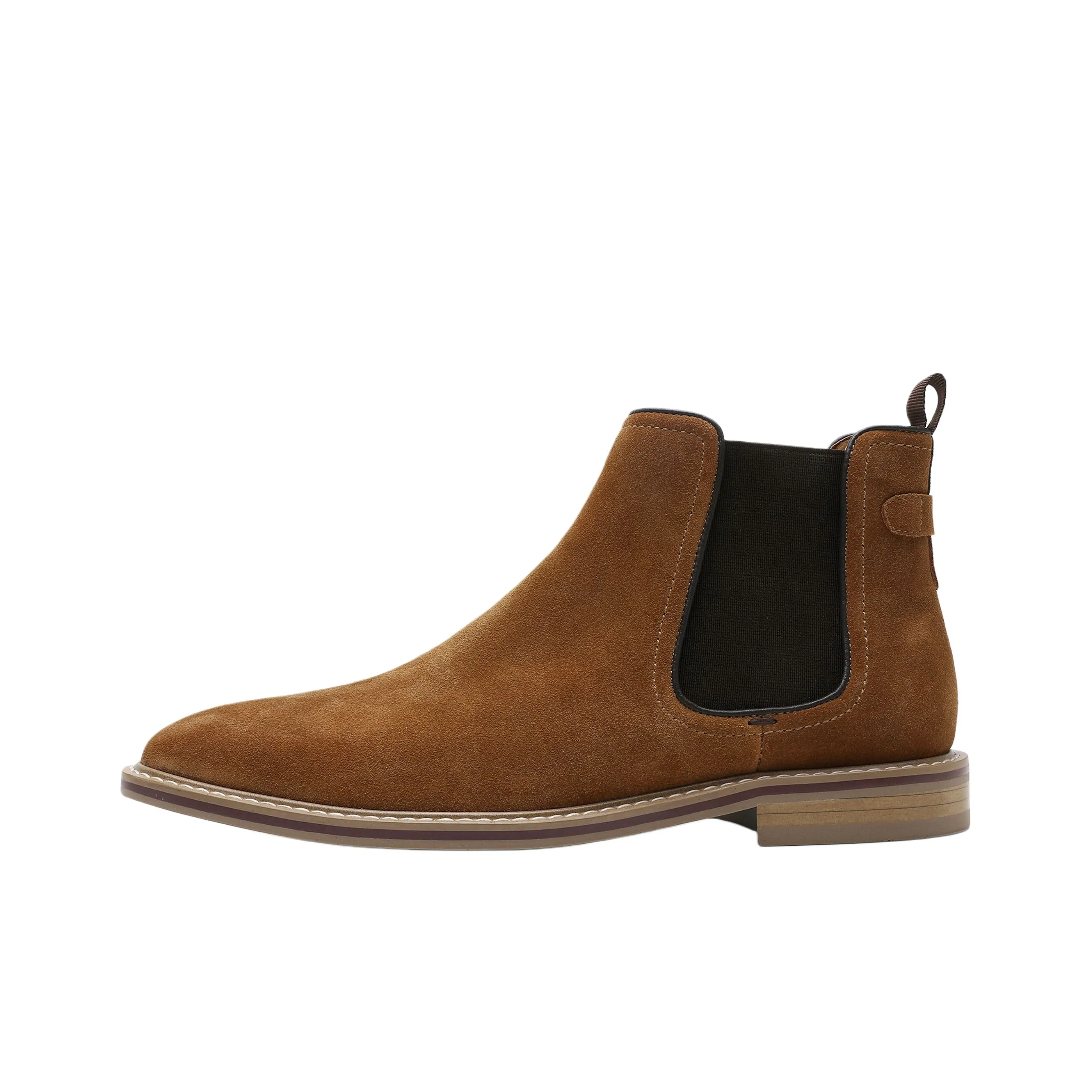 Desai Chelsea Boots Men Rusty Red