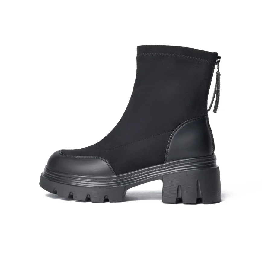 JOSINY Винтаж Martin Casual Knight Boots 14,5 см Chelsea 6 см Женские