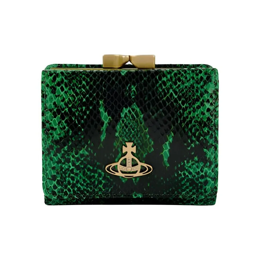 Vivienne Westwood Кожа Кошелек Маленький Женский Зеленый