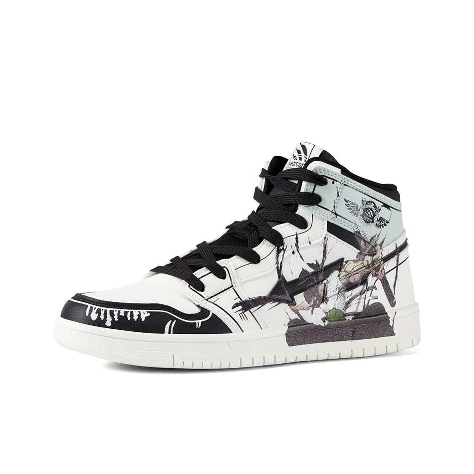 YEARCON Амортизаторы Ударостойкость Покрытие Поддержка Мужские MID High Top Sneakers Men's