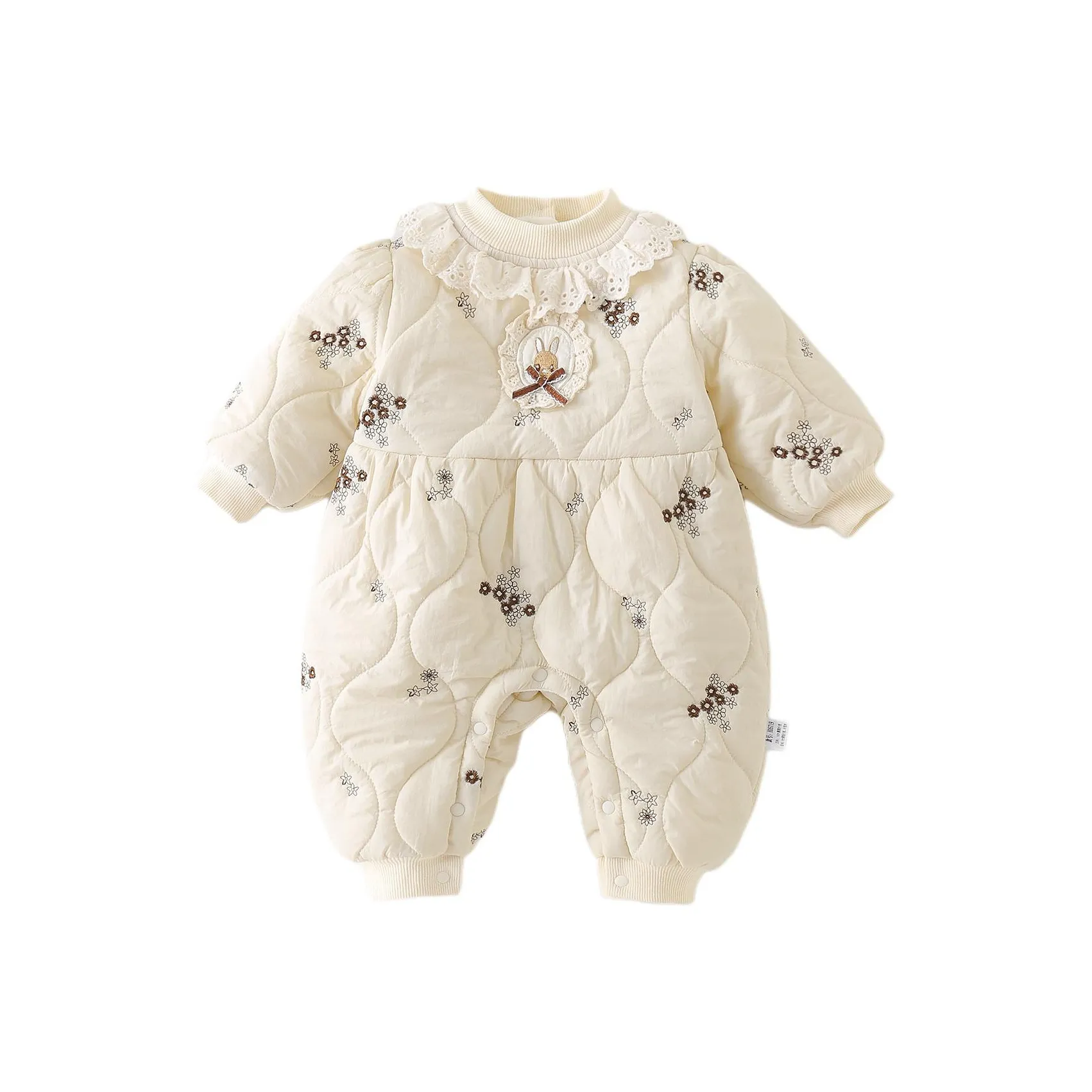 XiaoJinBu Бежевый Малыш Комбинезоны Ползунки