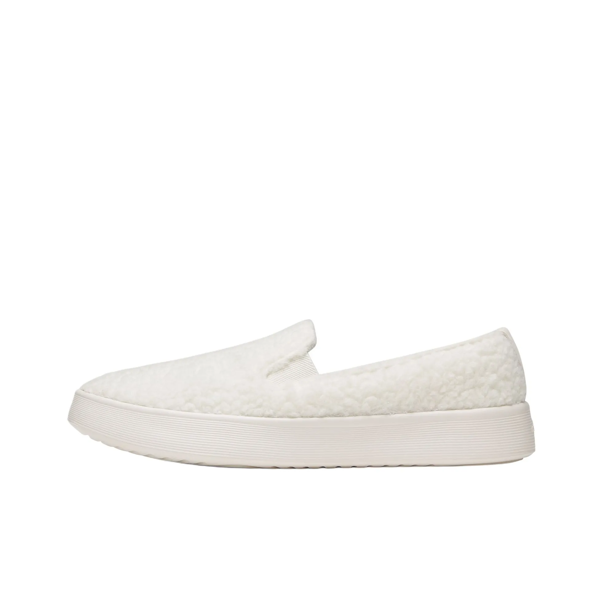 Allbirds Wool Cruiser Slip On Легкий Низкий Топ Повседневная Скейтборд Обувь Женская Натуральный Белый