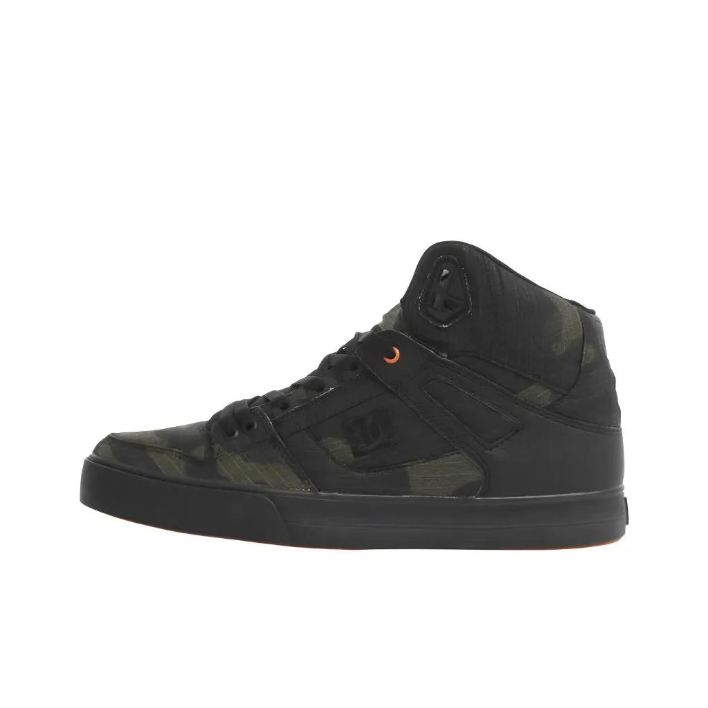 DC Shoes Скейтборд Кроссовки Высокие Черные Зеленые Унисекс