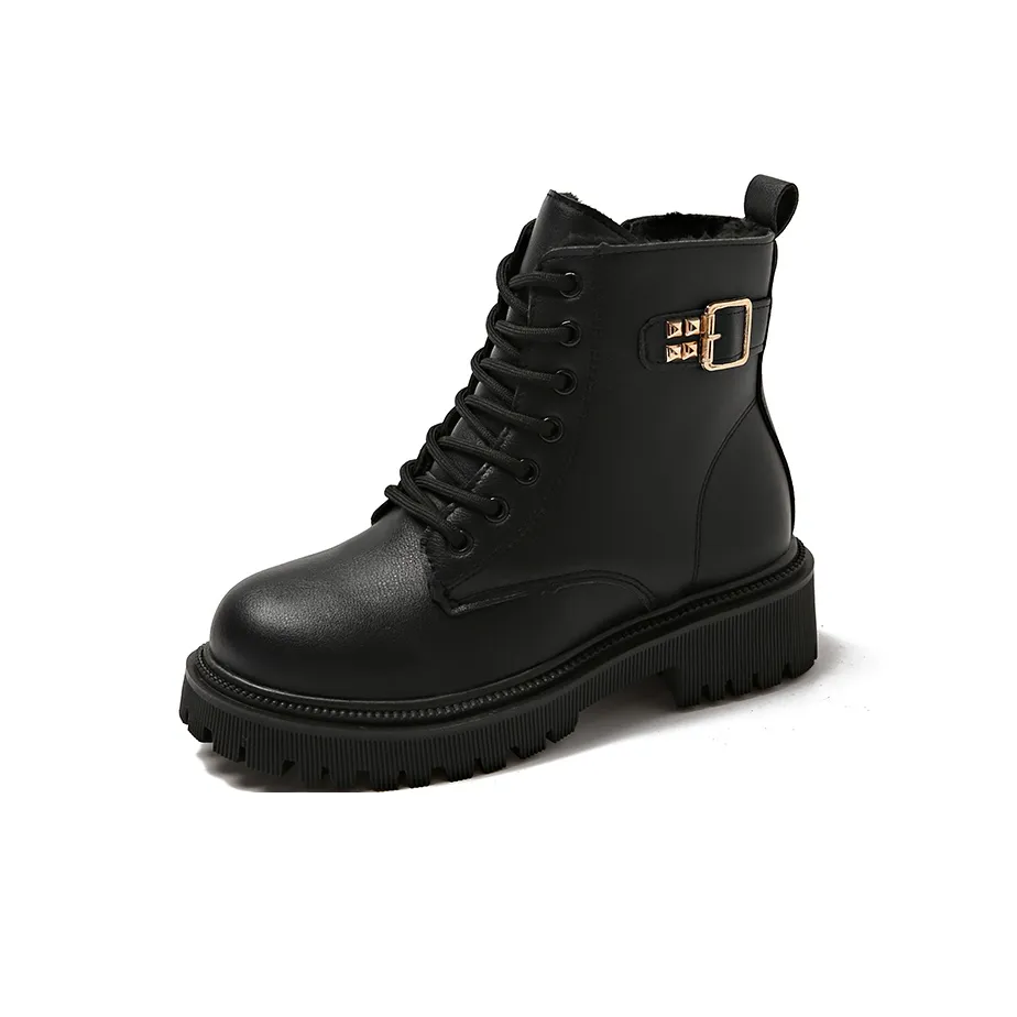 WUJI Короткий Мартин Ботинок 4,5 см Женский