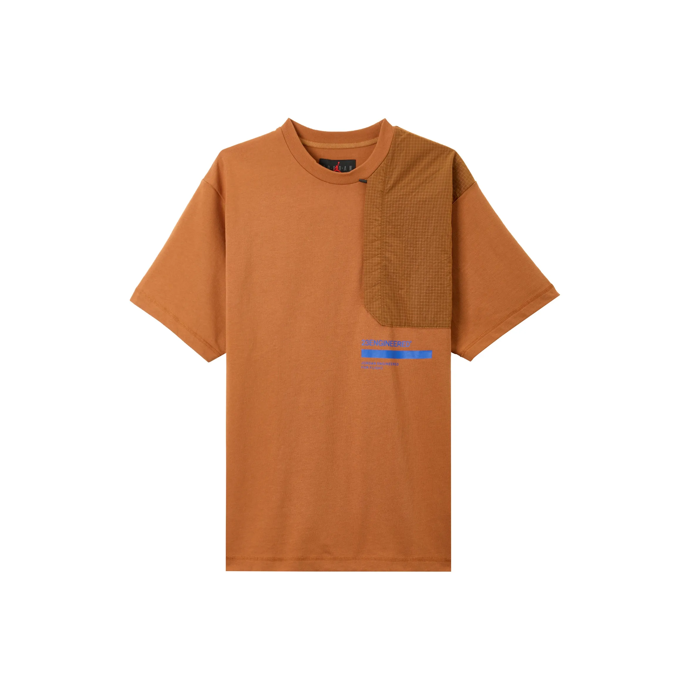 JORDAN Коричневый Мужской T-рубашки