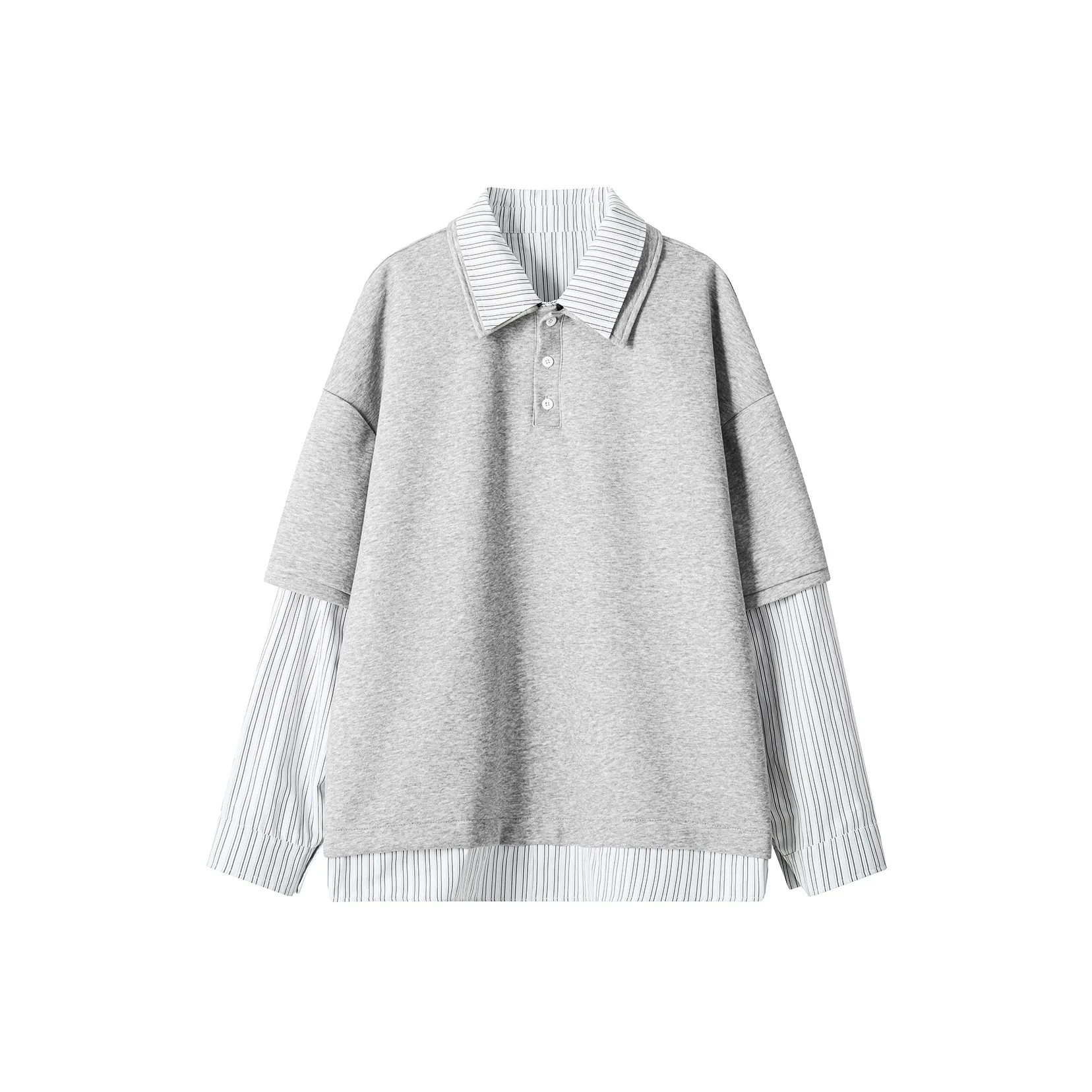 XIAOLIZI Серый Унисекс Свитшоты