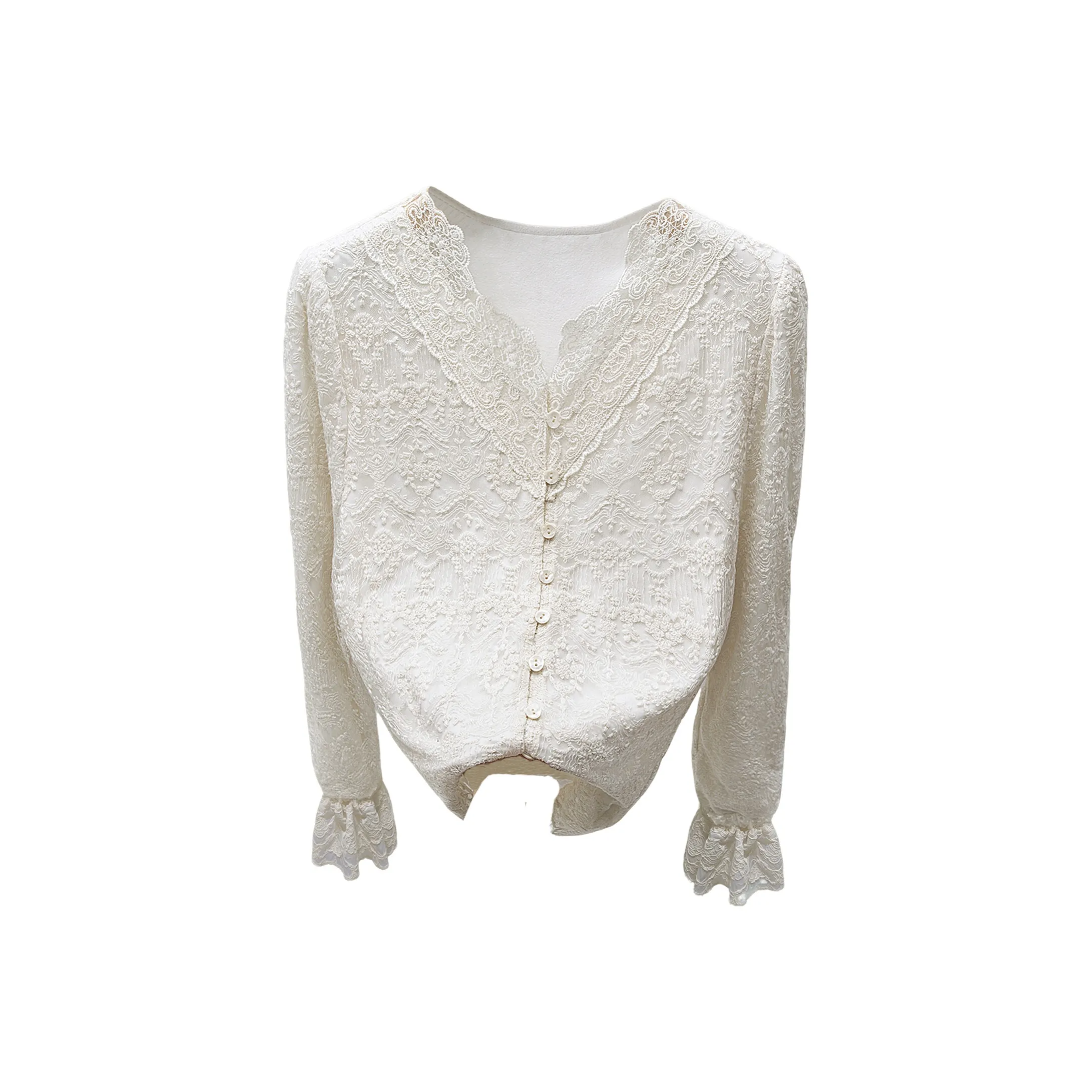 Cypress House Абрикос Женские Рубашки