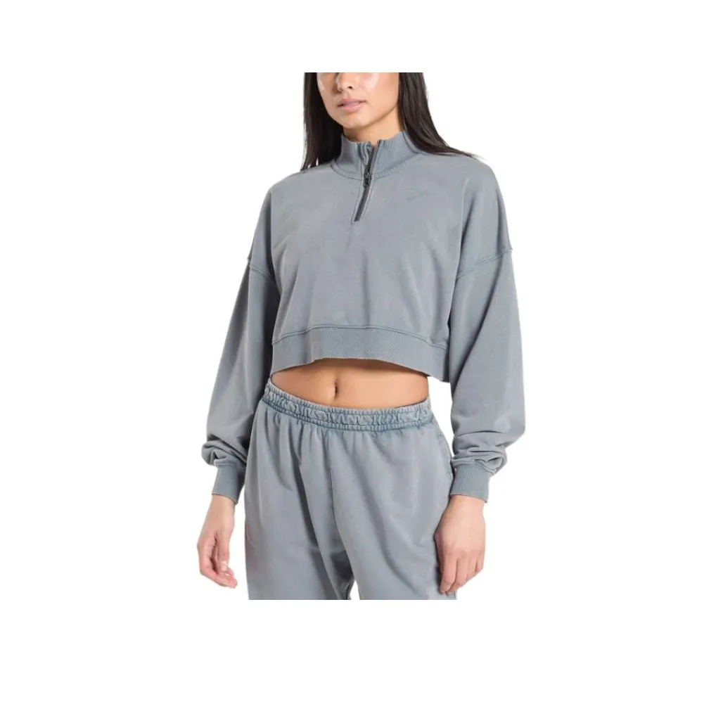 GYMSHARK Железный синий ACID Wash Маленький Шар Женские Толстовки