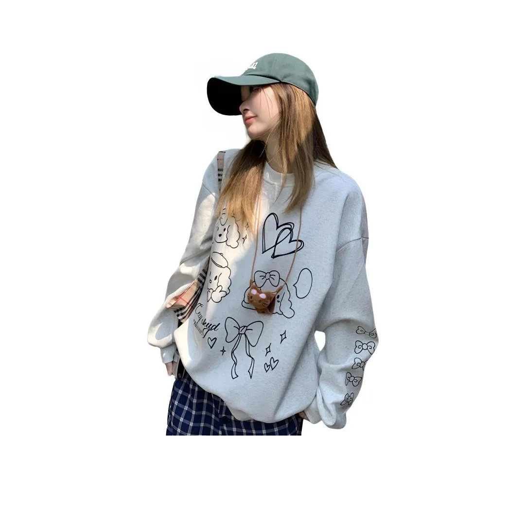 Dippanis Флисовые свитшоты с подкладкой женские