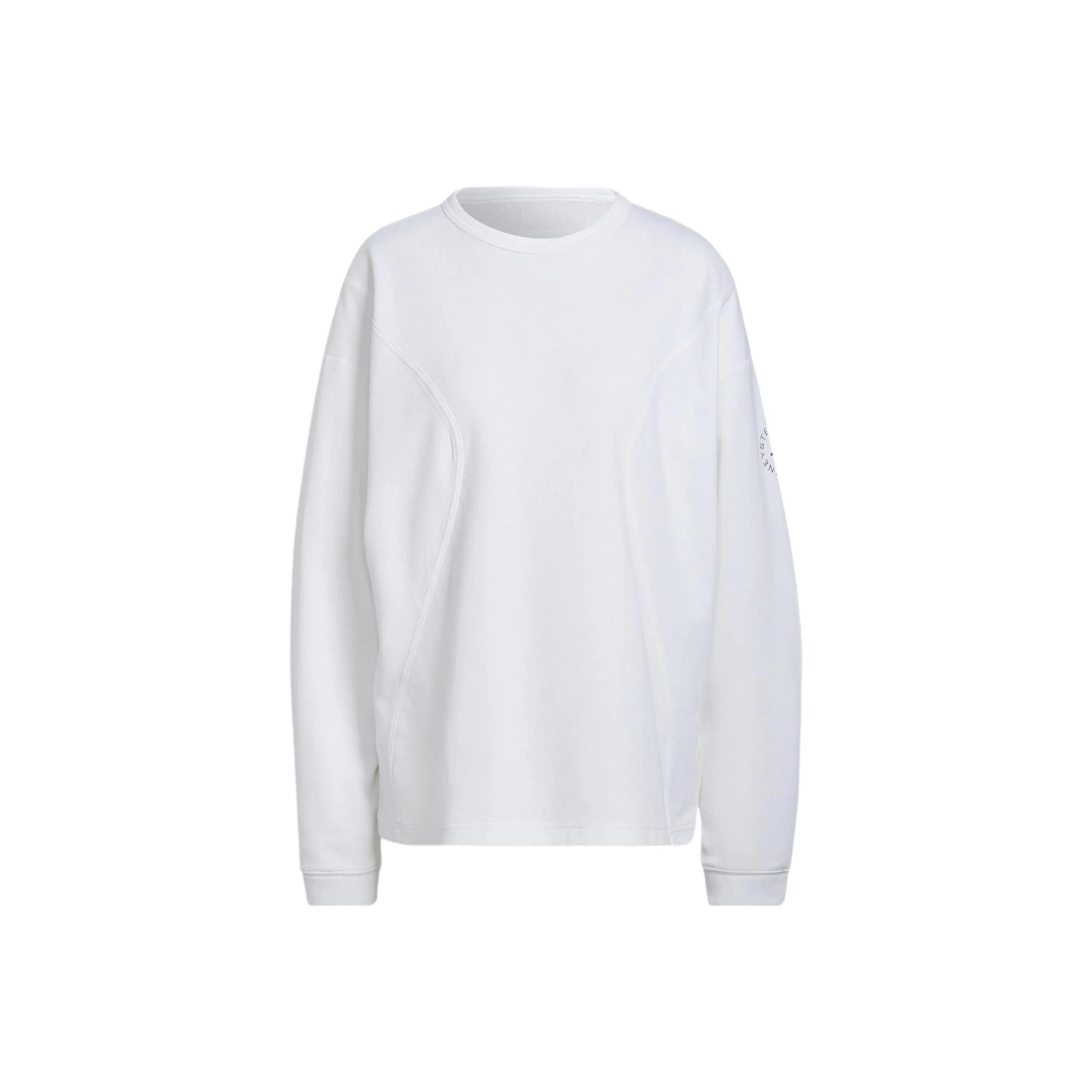 adidas Clothing Т-рубашка с рукавом-трубкой женская белая