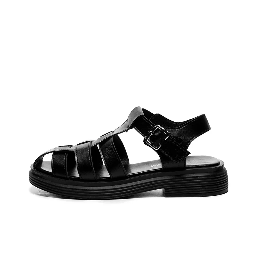 Warrior Римские сандалии Черные Женские