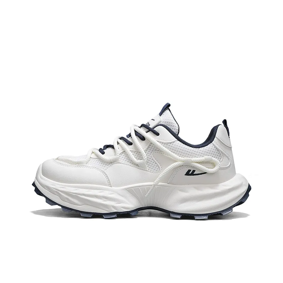 Warrior Высота Увеличивающий Устойчивый к Износу Легкий And Дышащий Низкий Топ Кроссовки с Толстой Подошвой Мужские