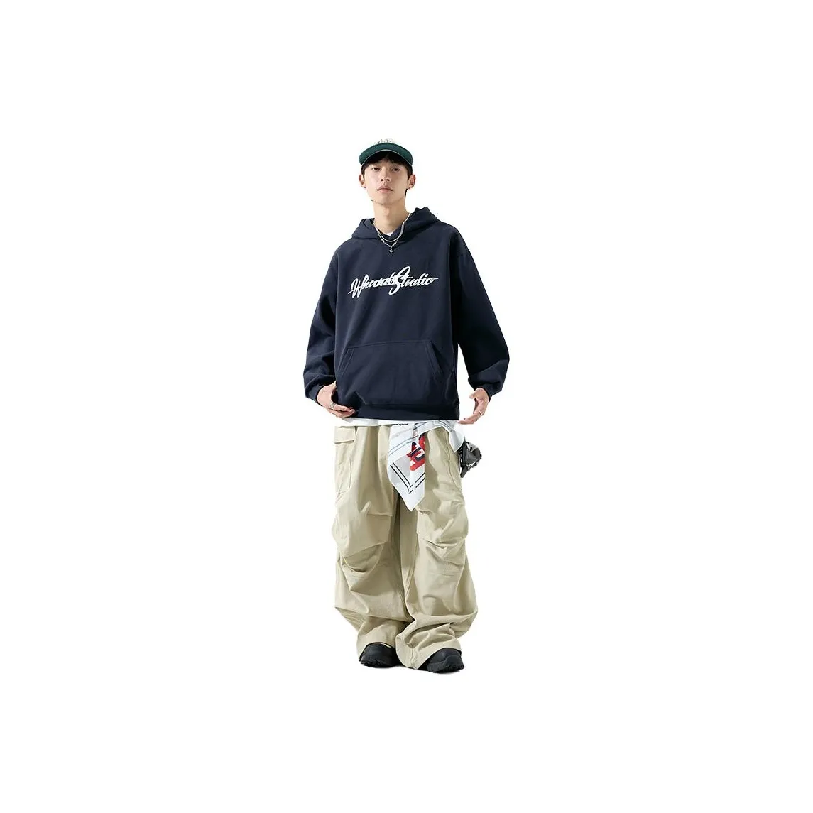 WOOD SOON Тяжелый худи мужской