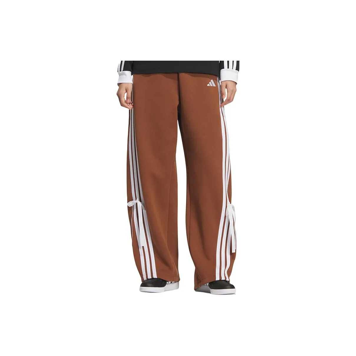 Adidas Коричневые Женские Повседневные Штаны