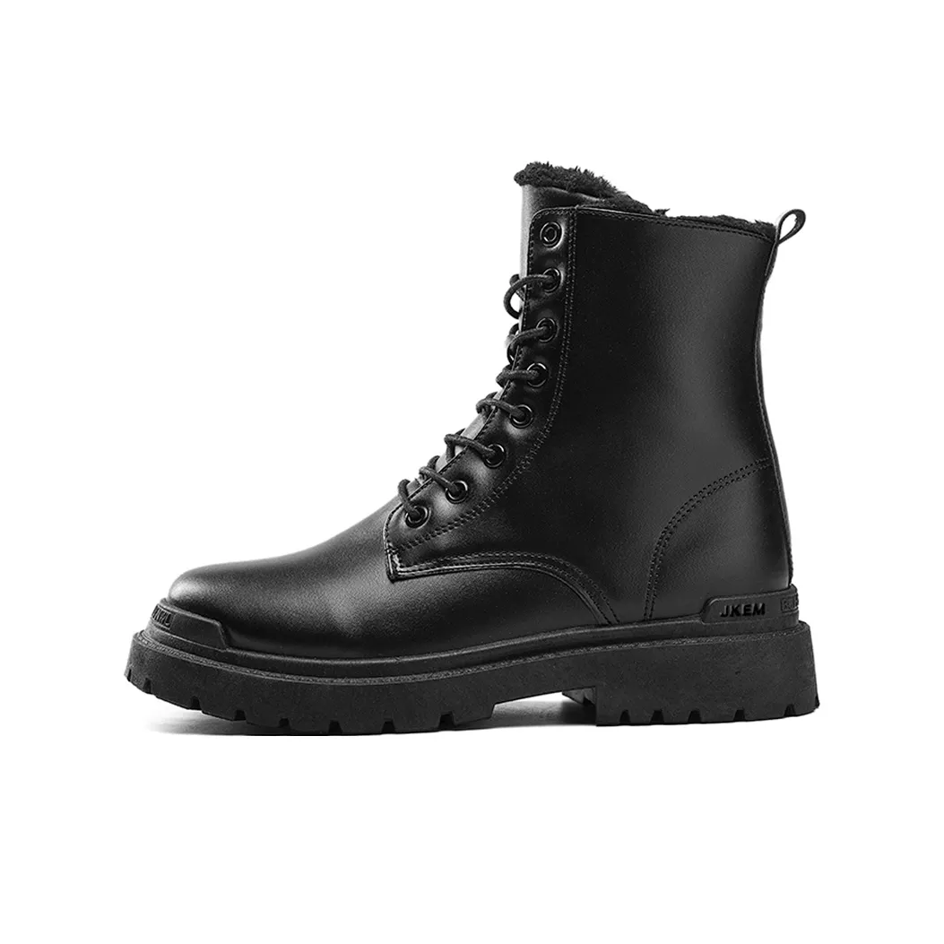 JKEM Martin Boots Черные с флисовой подкладкой мужские