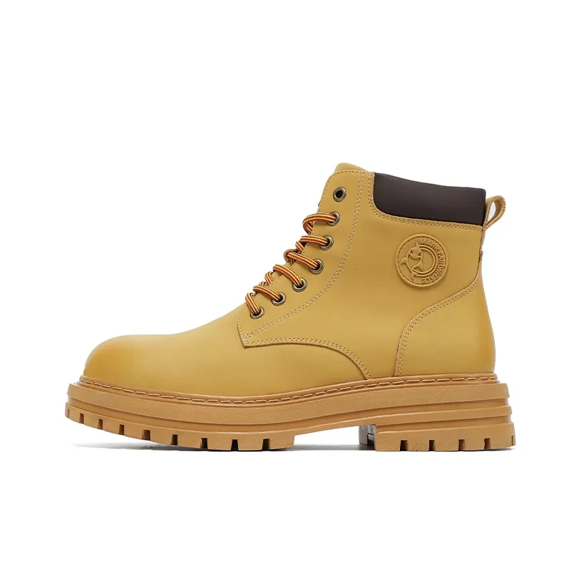 FAIRWHALE Мартин Boot Унисекс Желтый