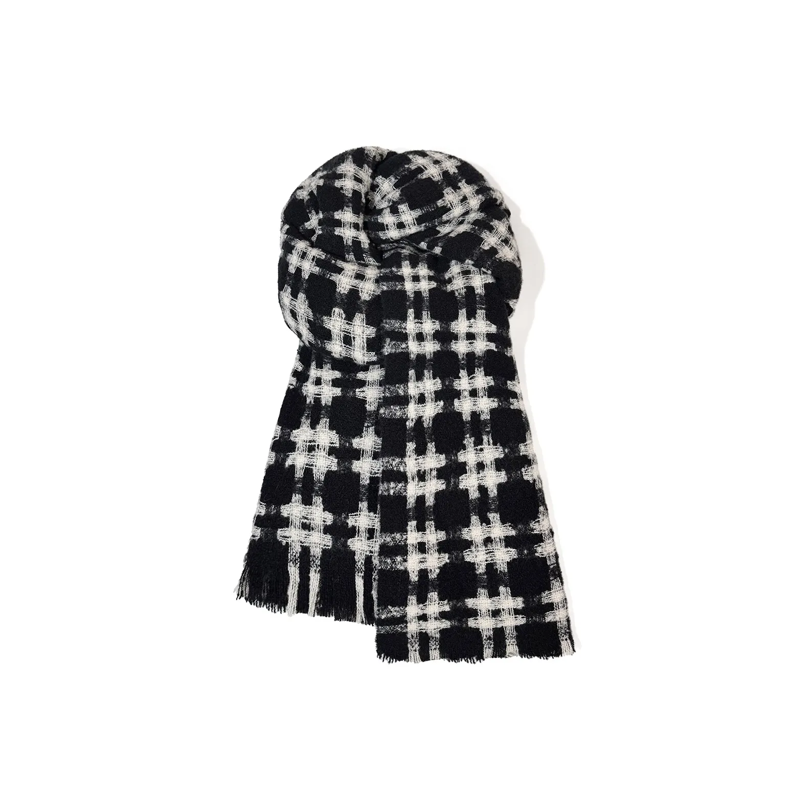 Miniso Полиэстер Трикотаж Шарфы Унисекс