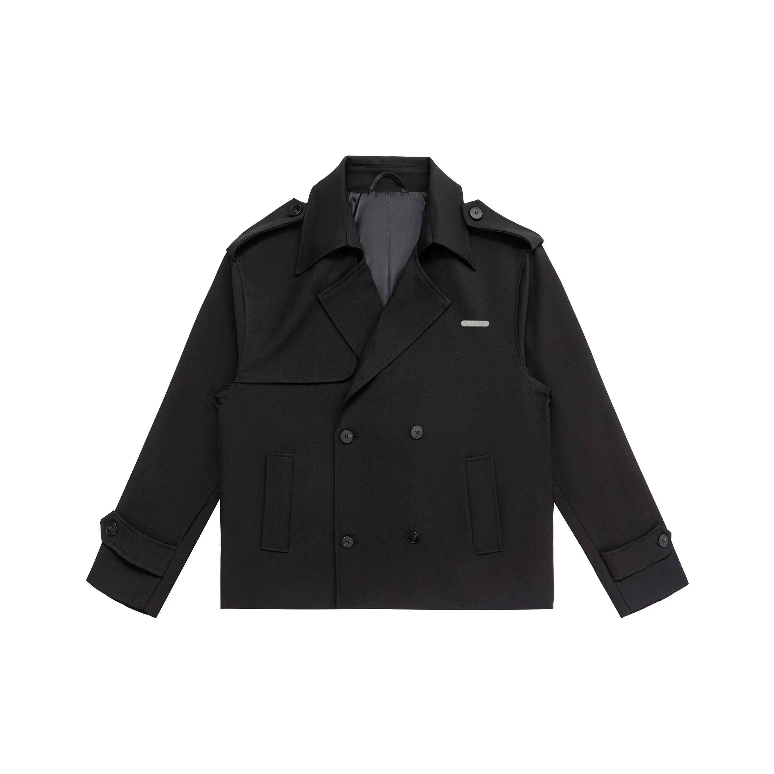 AULDEY Черное Унисекс Пальто