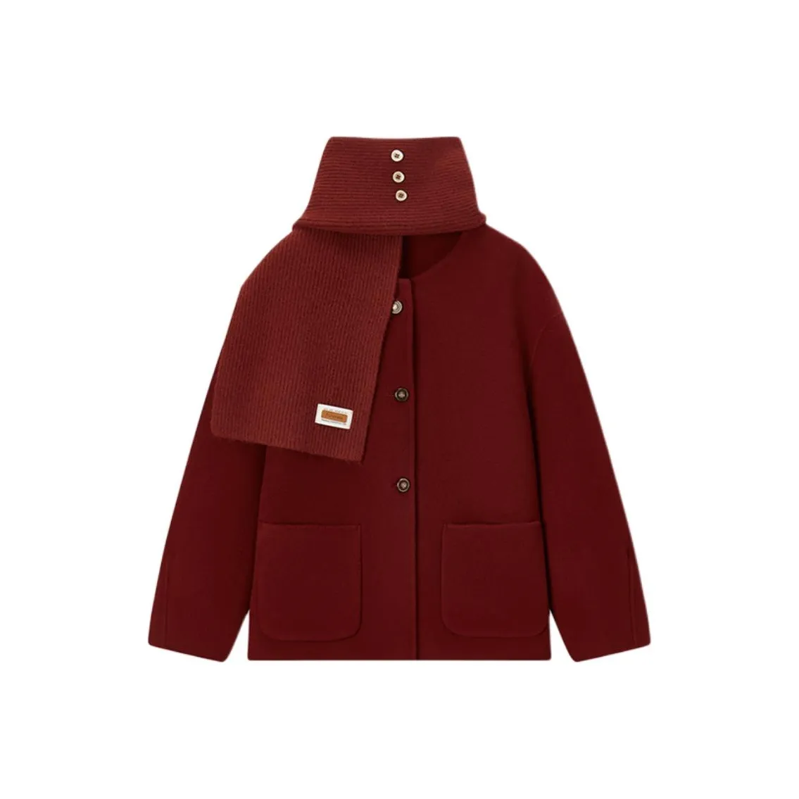 EICHITOO Red Women's Coat EICHITOO Красный Женское Пальто