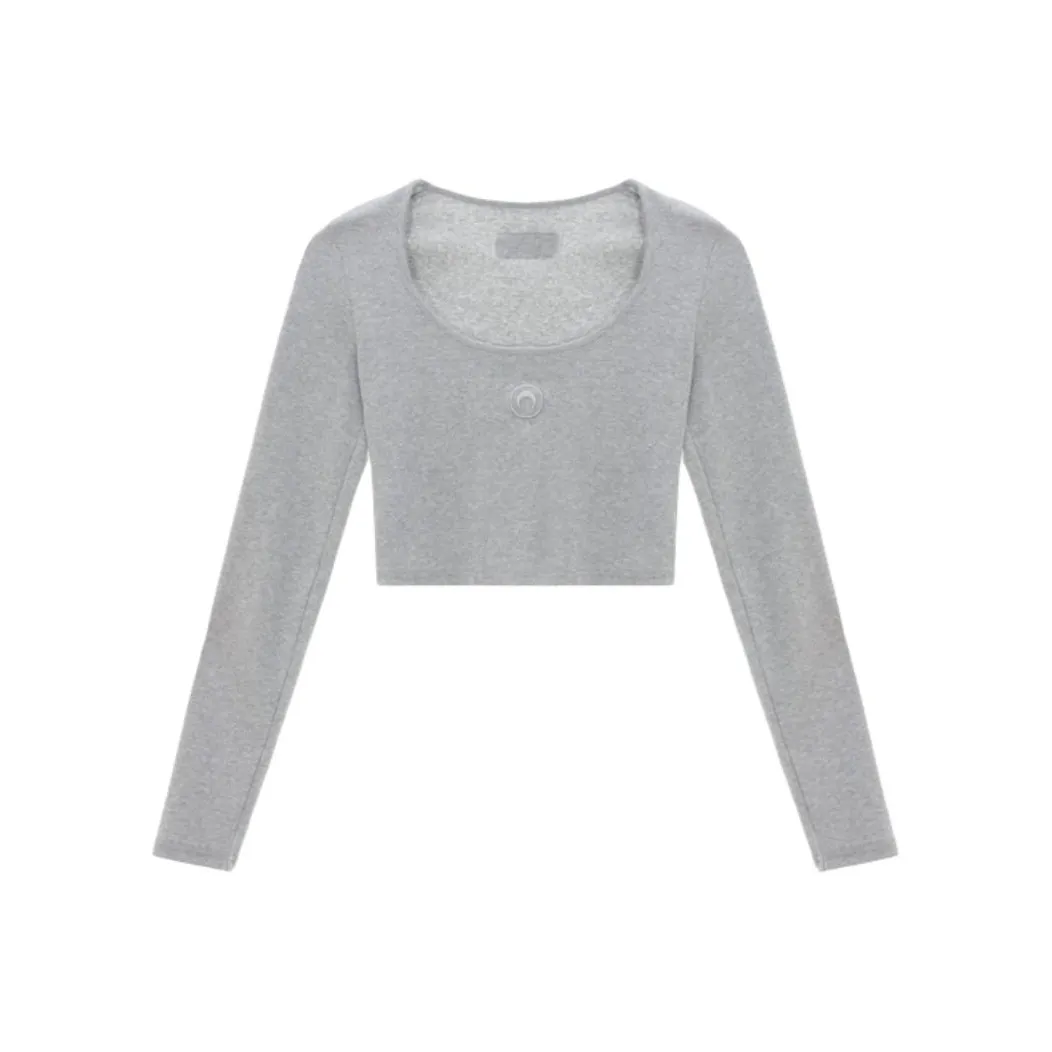 Marine Serre Fw25 Стандартная T-Рубашка Женская