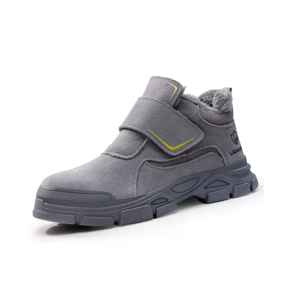 Blue Gull Shield Безопасность Рабочее место Утепленная обувь Термическая Удобная Удобная для ходьбы Унисекс Серый