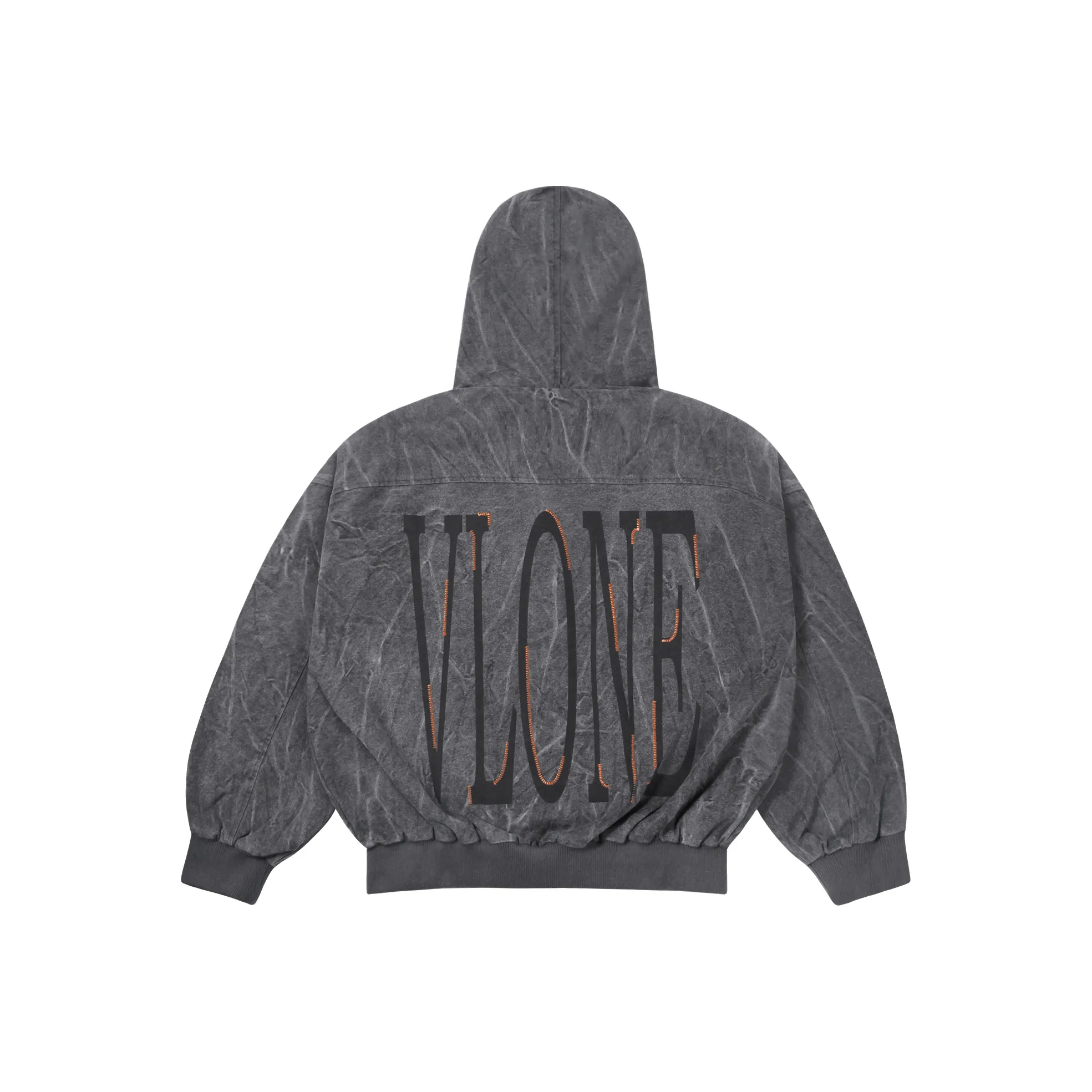 VLONE Серый Оранжевый Унисекс Куртки