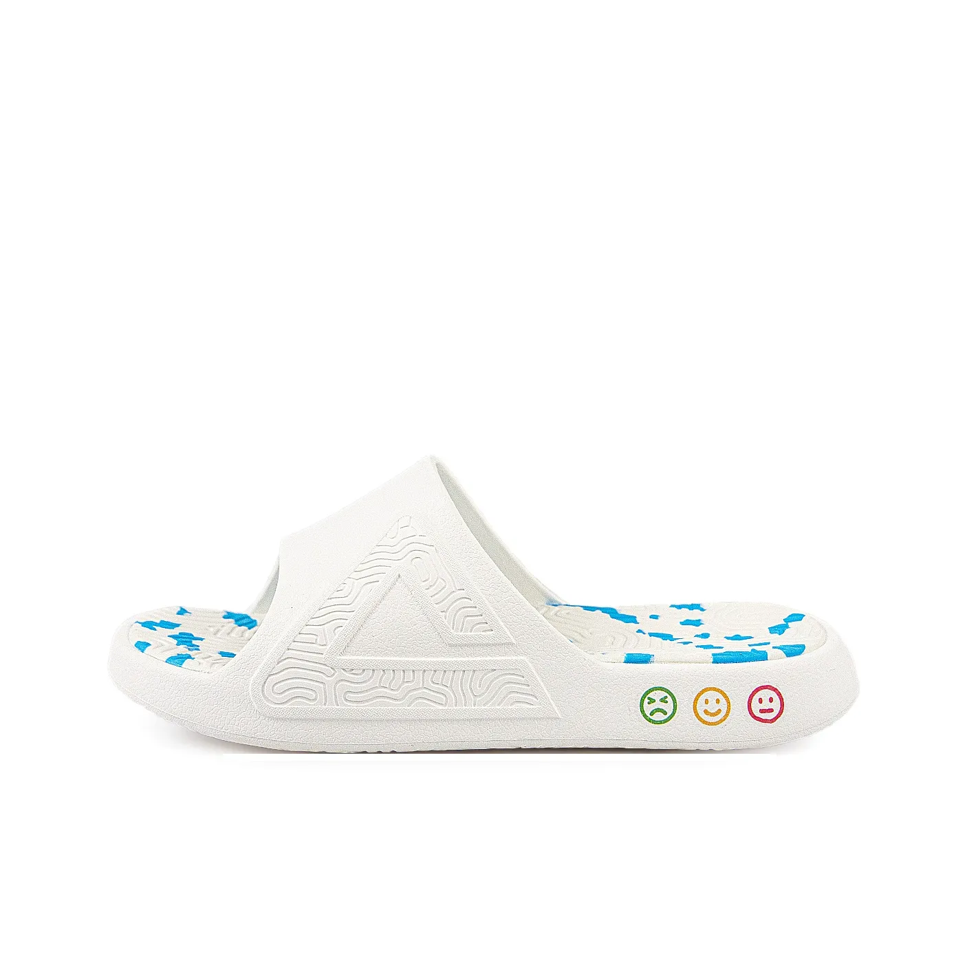 PEAK State Pole Guochuang сандалии Консервы't Help But Laugh And Cry Crushed Ледяной Пляжные сандалии Мужской Big Бело-ледяной синий