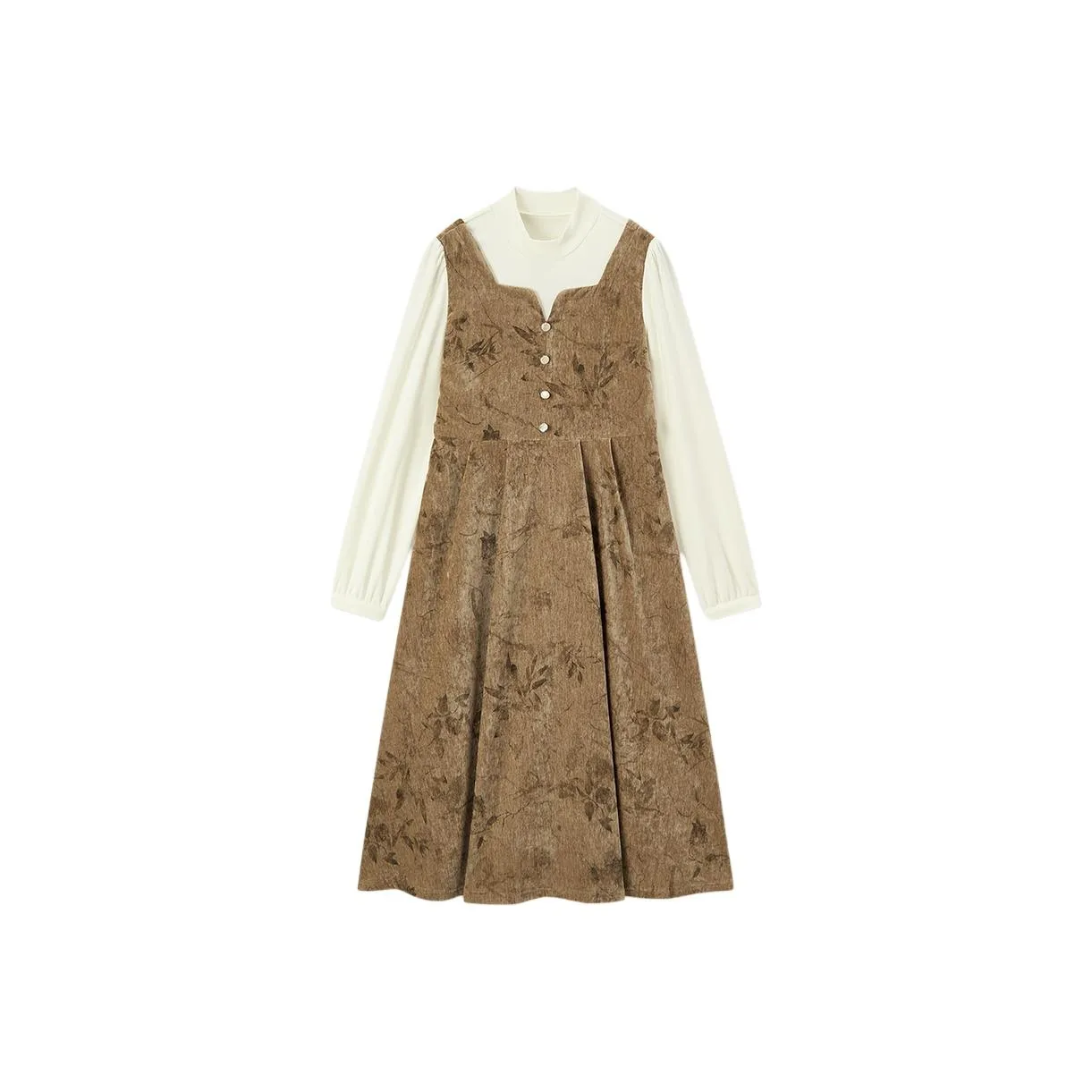 EICHITOO Длинное платье с длинными рукавами женское