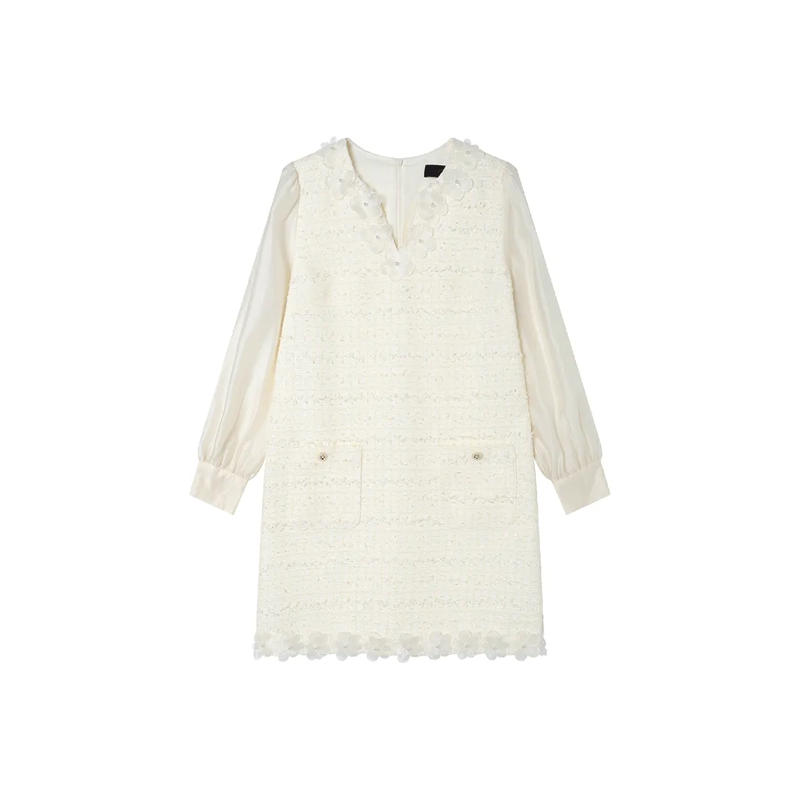 LOUISY AO Длинное платье с длинными рукавами женское