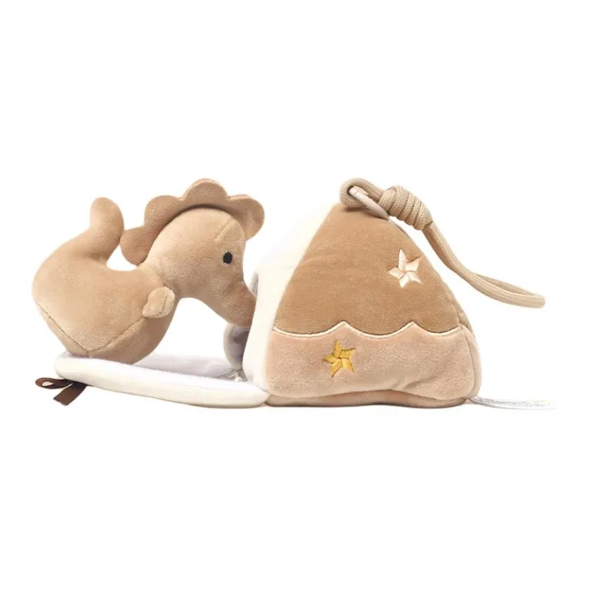 Ten Thousand Children's Music Submarine Adventure Collection Треугольник TENT Маленький Животные Плюшевый Подвеска 21 см Высота