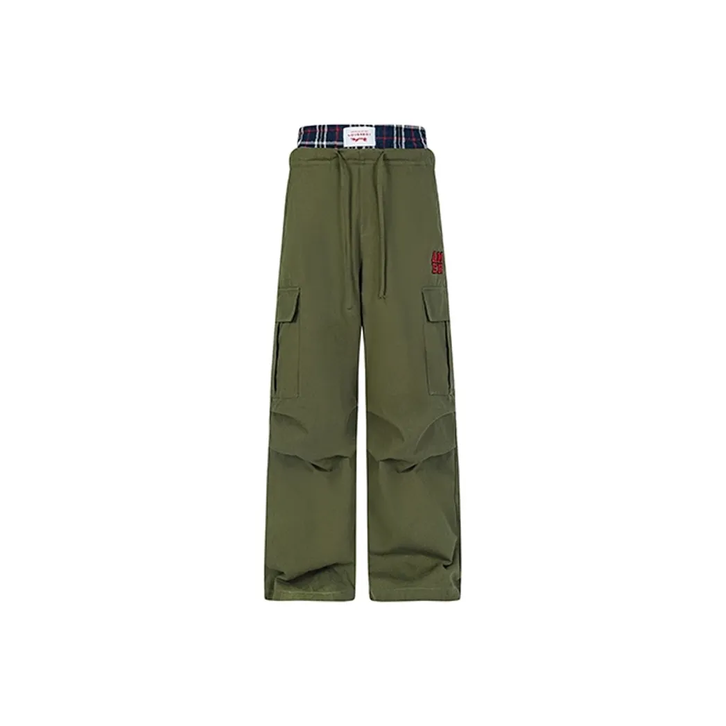 Dippanis Зеленые Женские Карго Брюки