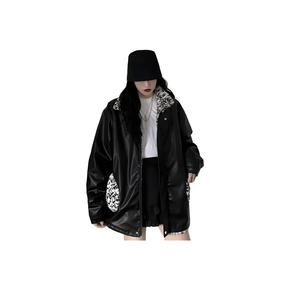 Dippanis кожаная куртка женская