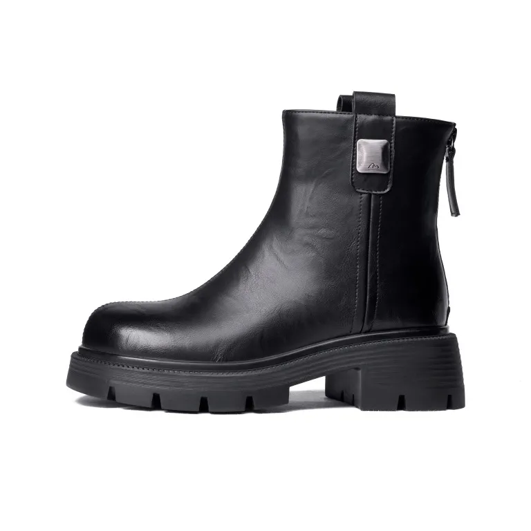 JOSINY Британский стиль Мартин Ботильоны 14 см Челси 4,5 см Женские