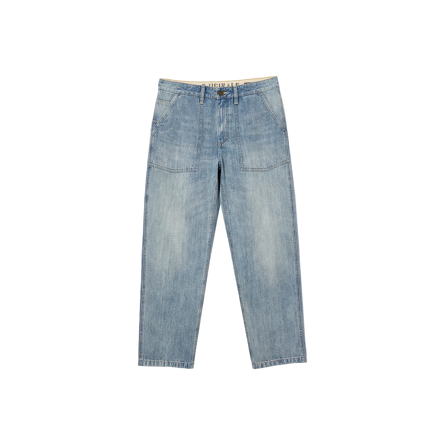 JACK JONES E40 Light Denim Blue Men's Jeans JACK JONES E40 Светлый Деним Синий Мужские Джинсы