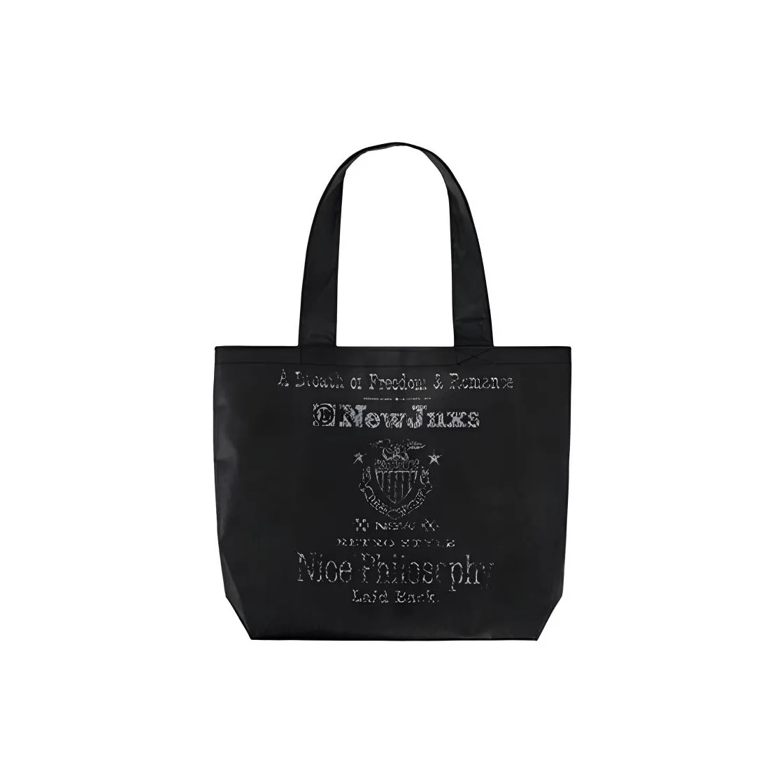 NewJnxs Silver Wing Series Флок Принт Сумка-тоут Сумка для покупок Сумка Сумка через плечо Унисекс Многоцветный