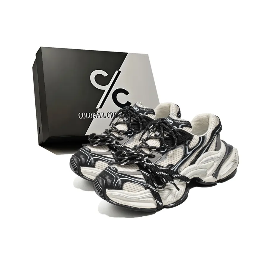 Colorful Creations Толстая подошва Низкий топ Мужской