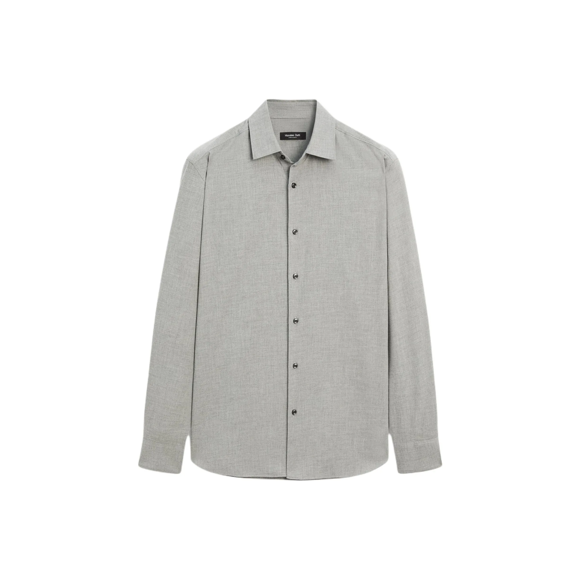 Massimo Dutti Серые Мужские Рубашки