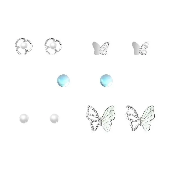 BHI Сплав Серьги-гвоздики Женские