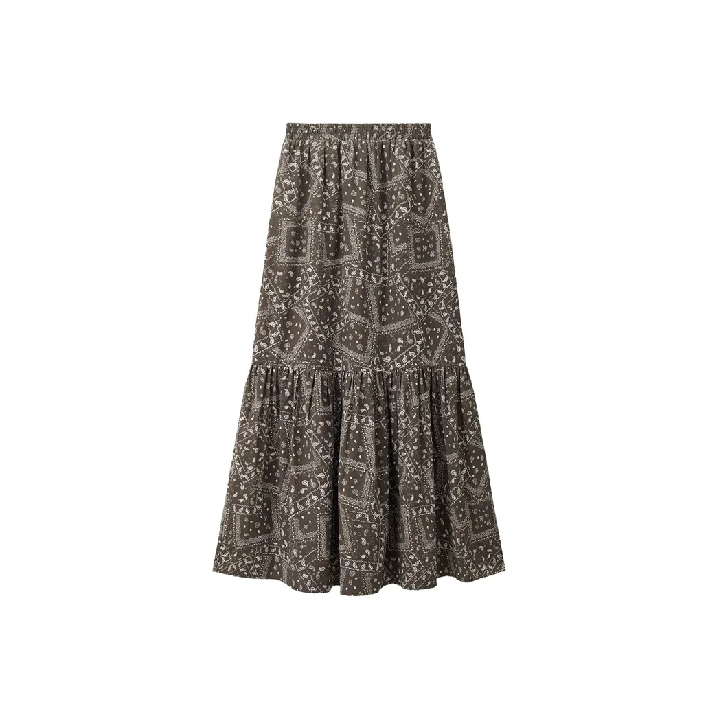 Giordano Повседневная длинная юбка женская