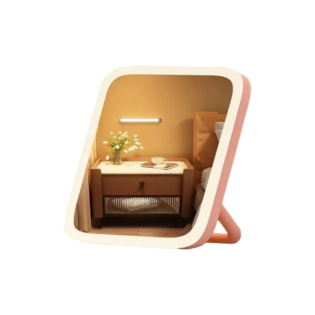 YUNNA Портативный планшет Высокое разрешение Зеркало Планшет Зеркальная подставка Зеркало MAKE UP Зеркала Вертикальное Зеркало