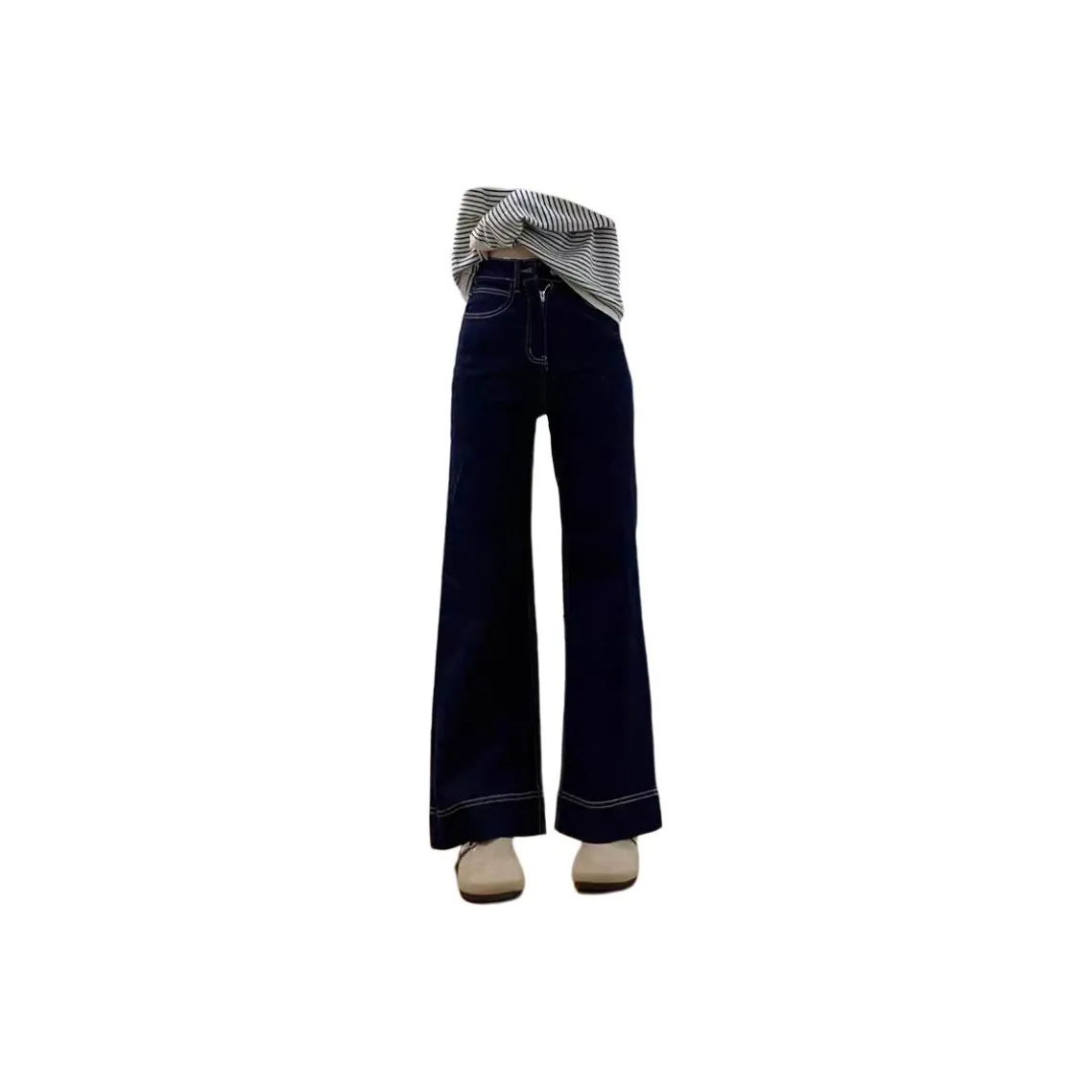 YICHEN Джинсовый синий Женские джинсы