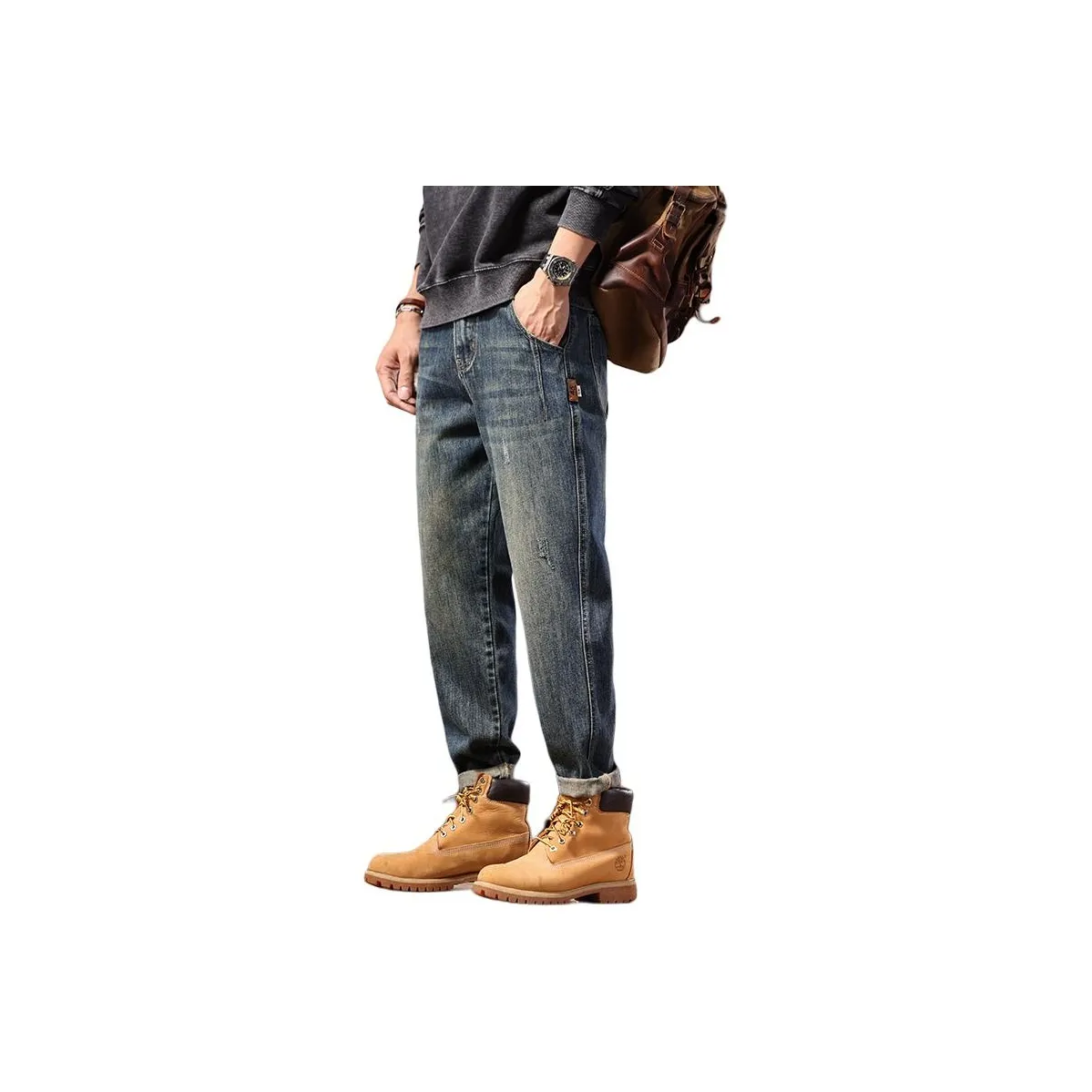 XIEXIELE Мужские Джинсы