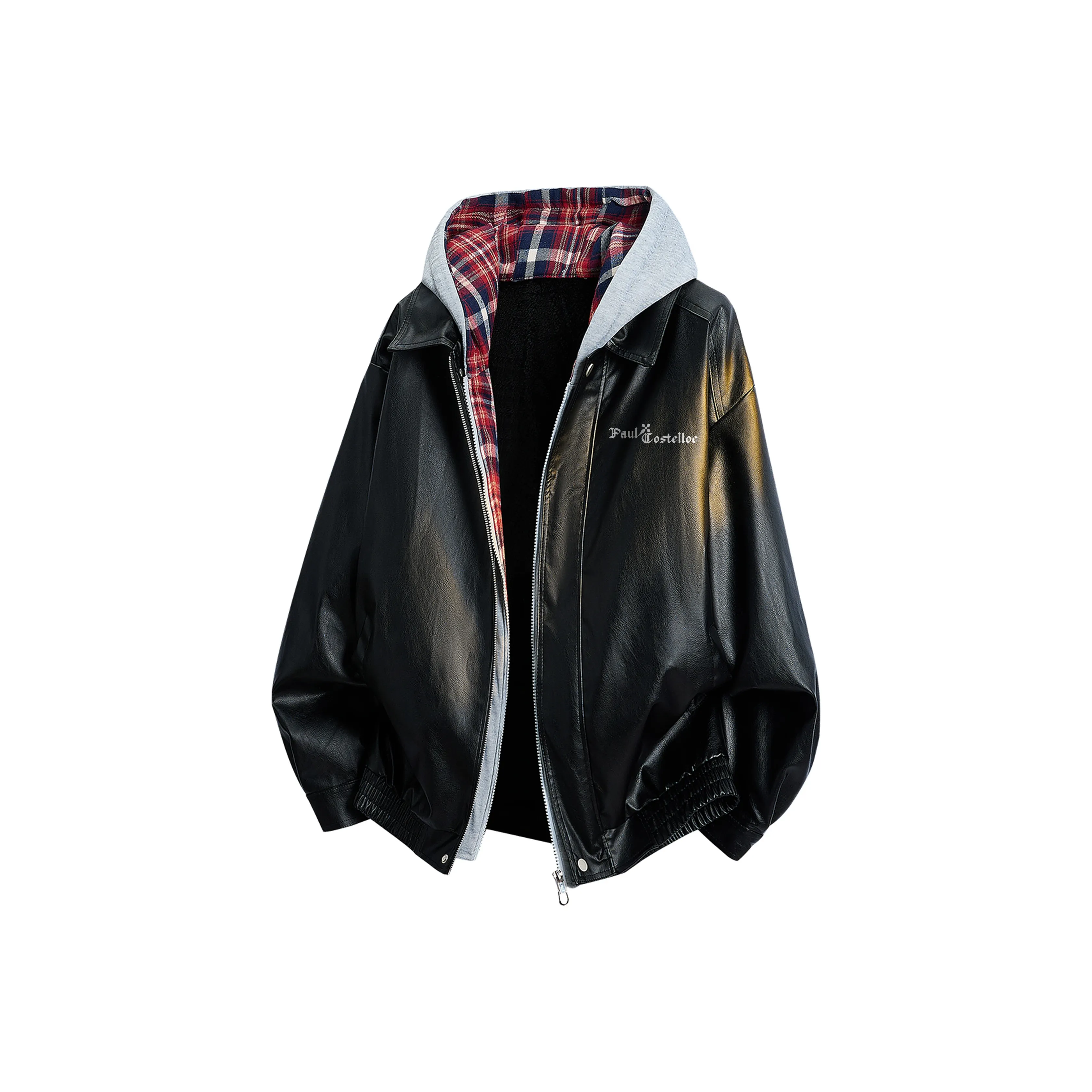 PAUL COSTELLOE Кожа Куртка Унисекс