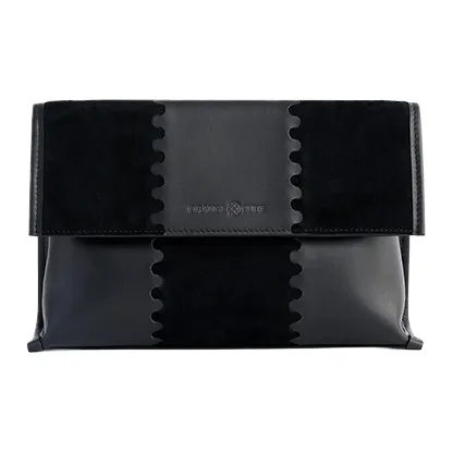 ORANGE CUBE Коровья кожа Сумка через плечо Средняя Женская Многоцветная