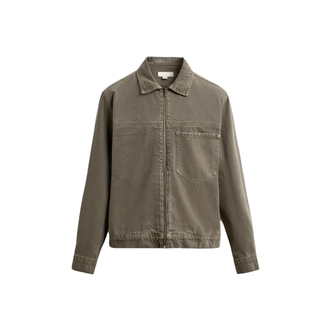 ZARA Коричневый Мужской Джинсовые Куртки